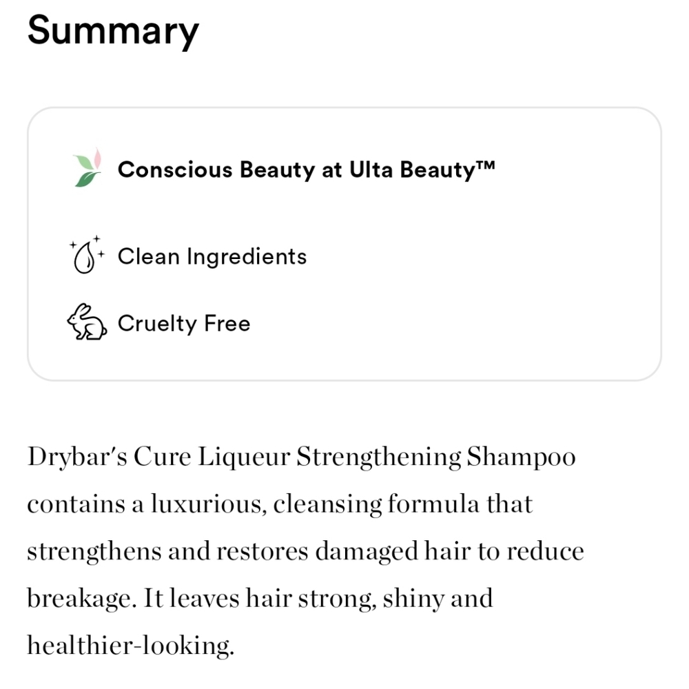 Drybar Cure Liqueur Shampoo and Conditioner with Gin Twist Curl Cream - Picture 8 of 15